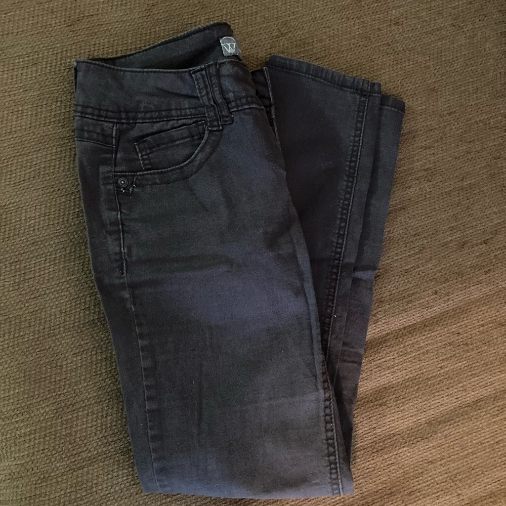 Wit & Wisdom Gray Skinny Jeans